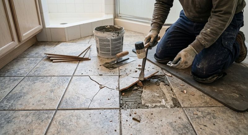 Damaged Tile Repair